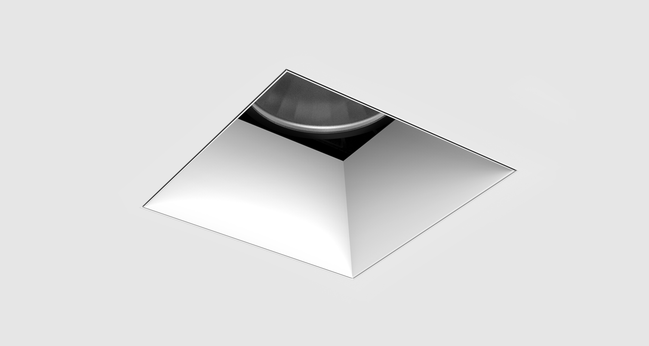 D3 Square Fixed Downlight Ketra